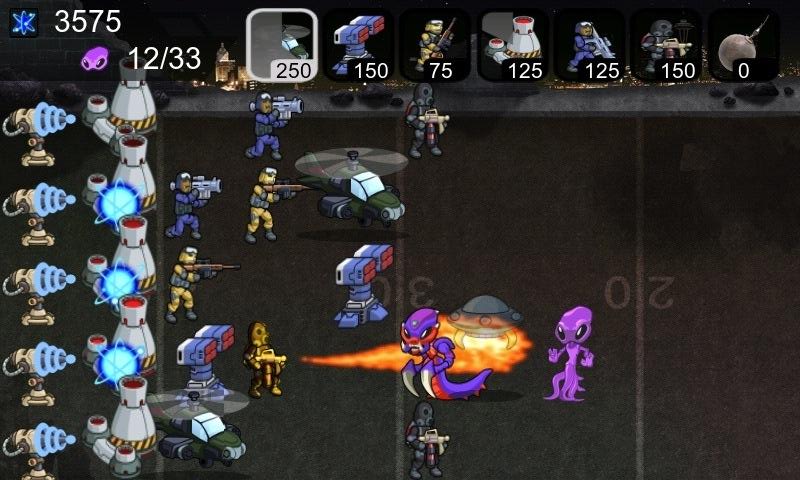 Humans vs Aliens Screenshot