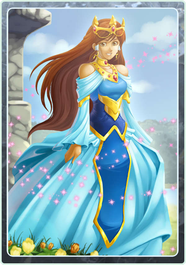 Card design - Princess