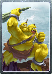 Card design - Ogre