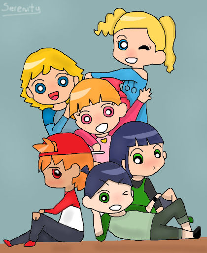 Cute PPG and RRB by LadySerenity55 on DeviantArt