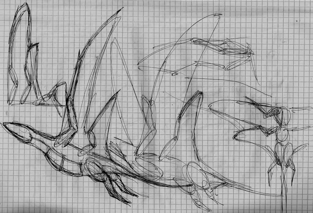 Draw Flying Creature a flying creature by PeteriDish on DeviantArt
