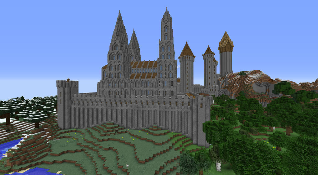 Minecraft Castle Walkthrough 1 By Peteridish On Deviantart