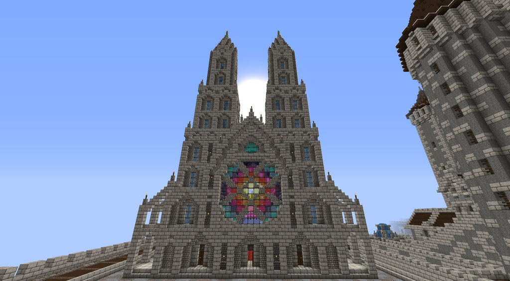 Minecraft Cathedral By Peteridish On Deviantart Minecraft Cathedral By Peteridish On Deviantart