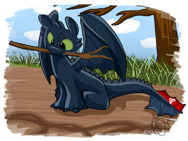 Toothless Da Vinci