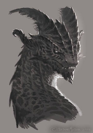 doodling_dragon by HatonoMotom doodling_dragon by HatonoMotom