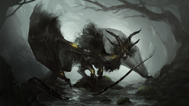 Cursed forest dragon