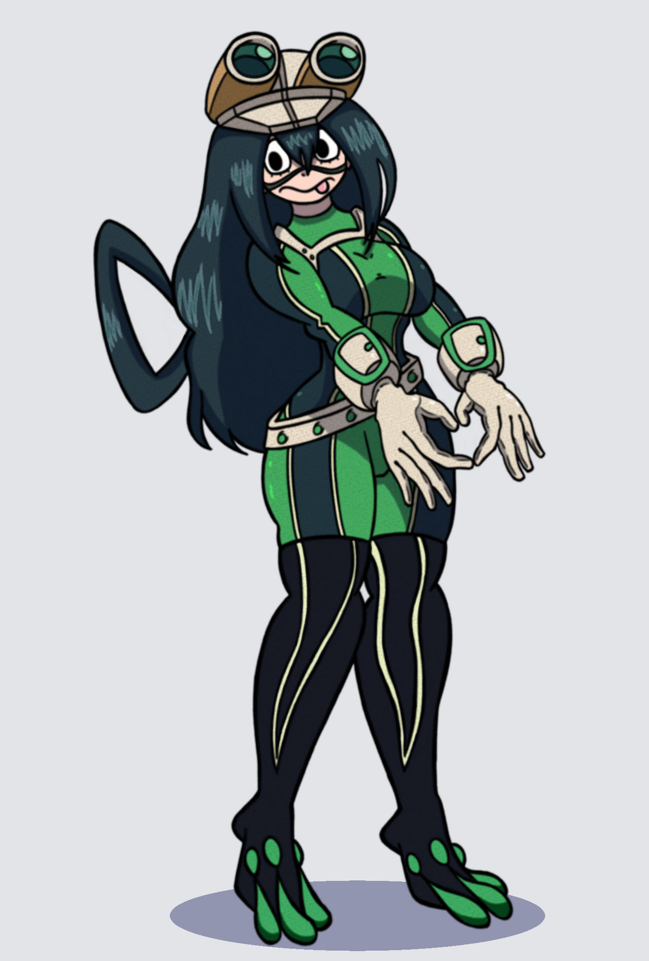 Tsuyu Asui Full Color By Angelycall On DeviantArt tsuyu-asui-full-color-by-angelycall-on-deviantart