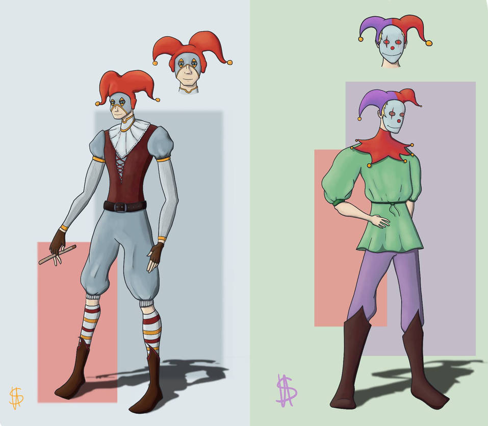 Animation Jester Deviantart Jesters by SuslaOne on DeviantArt