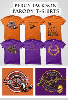 Percy Jackson Parody Shirts