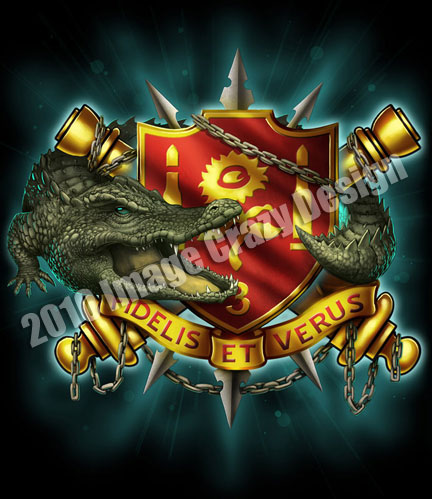 US Army 'Alligator red' design