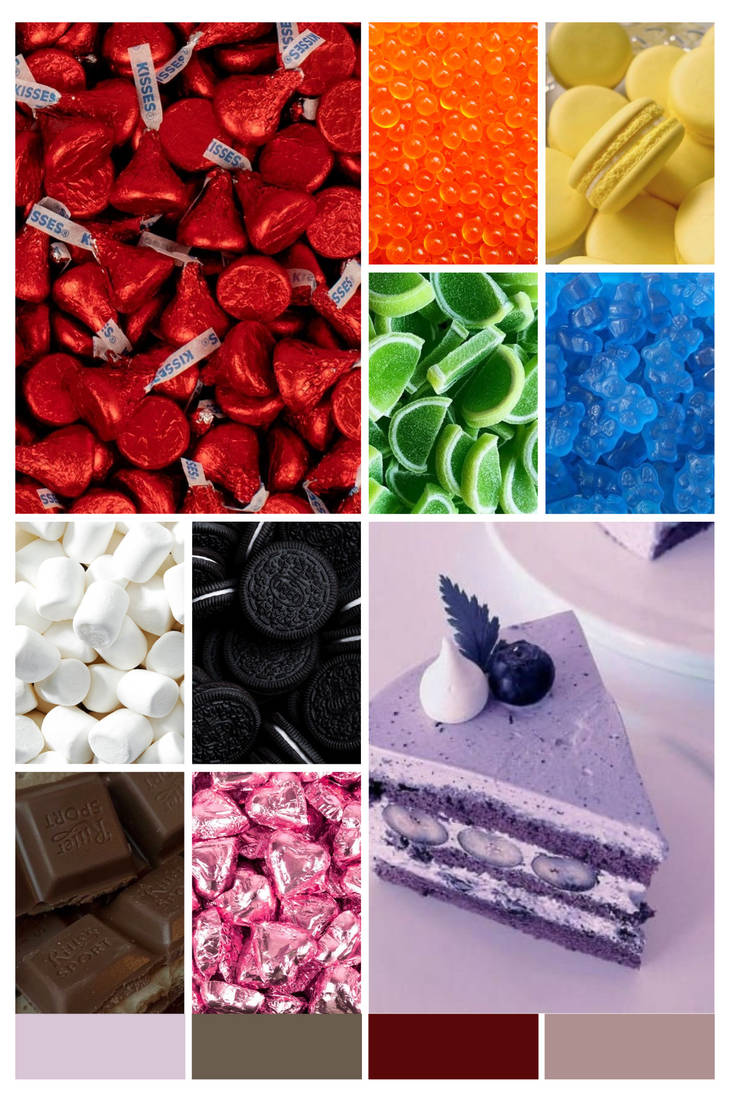 Moodboard - Colourful Candies by JaydenTheGayden on DeviantArt