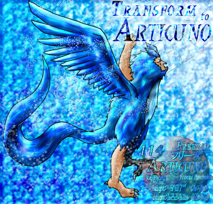 Transform to Articuno-colored