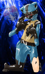 Lucario TF (original is racoon)  [Collab]