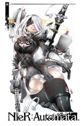 nier automata redbubble 2b