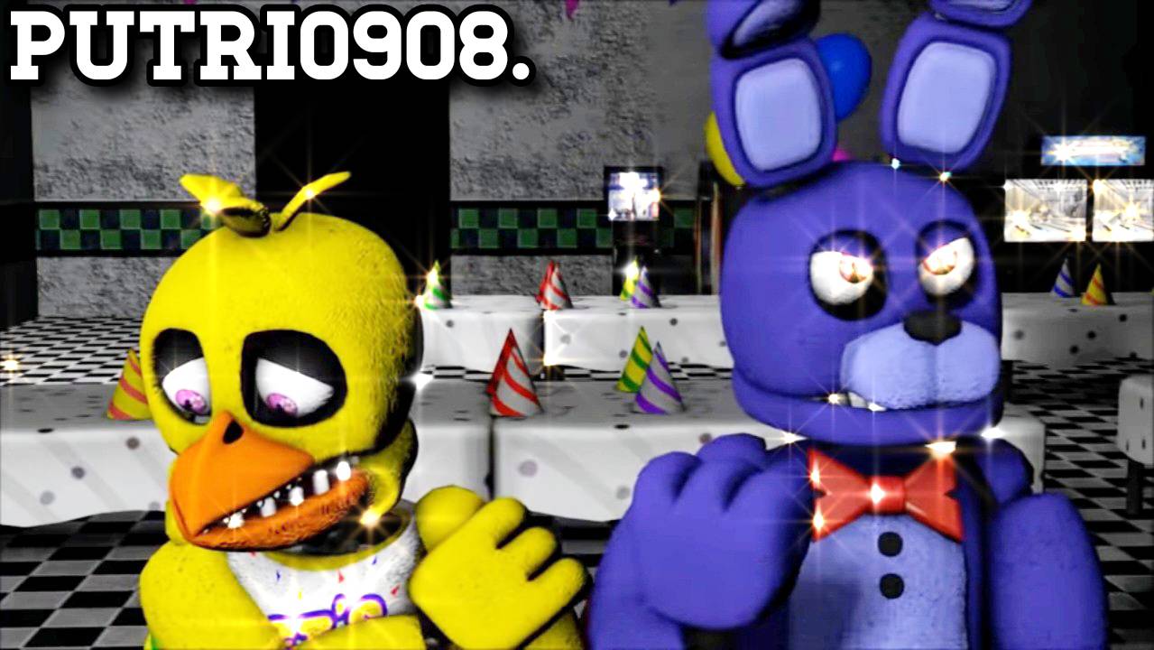Unwithered Bonnie Angry And Unwithered Chica. by Putri0908 on DeviantArt
