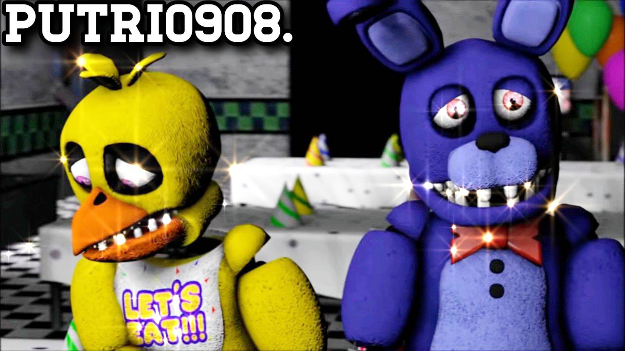 Unwithered Bonnie And Unwithered Chica On Sad. by Putri0908 on DeviantArt