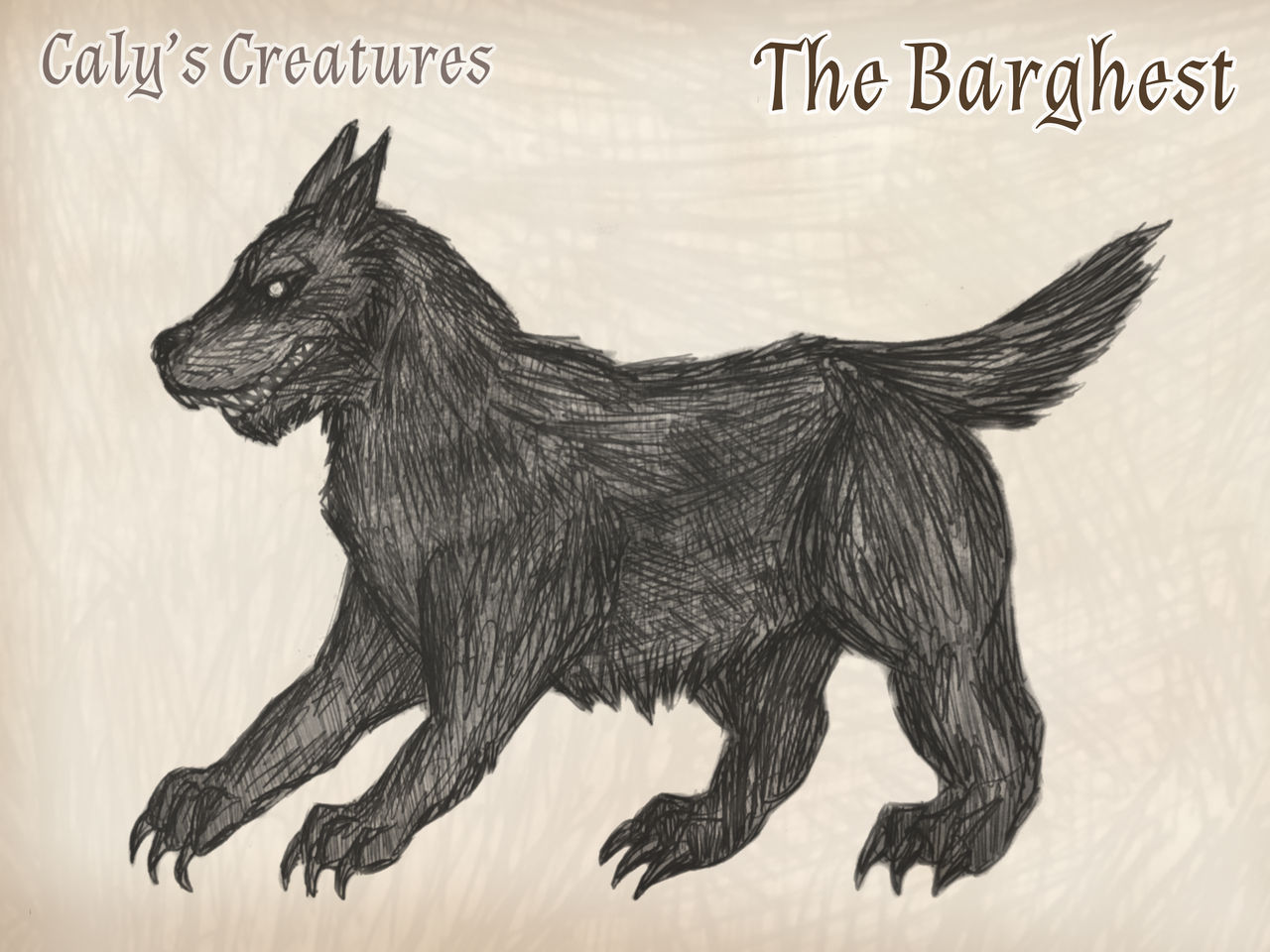 The Barghest by CalysCreatures on DeviantArt