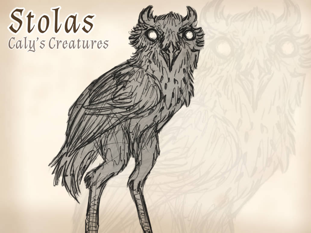 Stolas Invocation Ritual Demonology: Stolas by CalysCreatures on DeviantArt