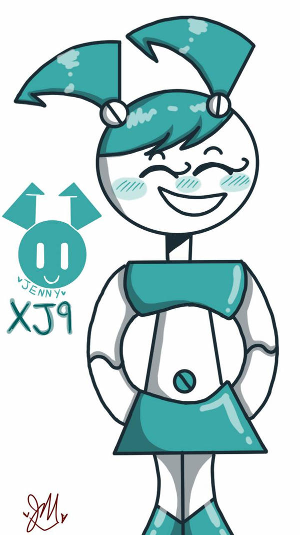 Fanart Sketchbook 19: Jenny XJ-9 #mylifeasateenagedrobot