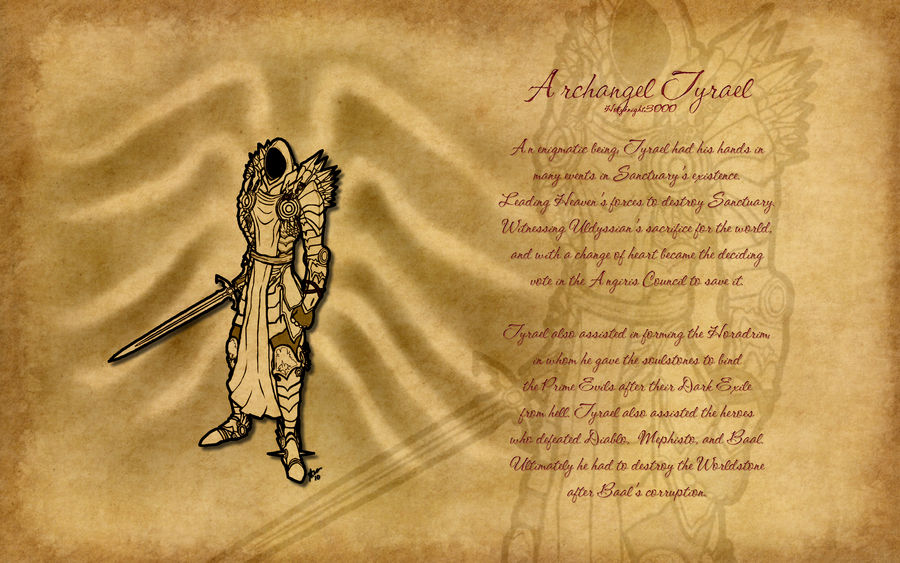 Archangel Tyrael 2010 by Holyknight3000