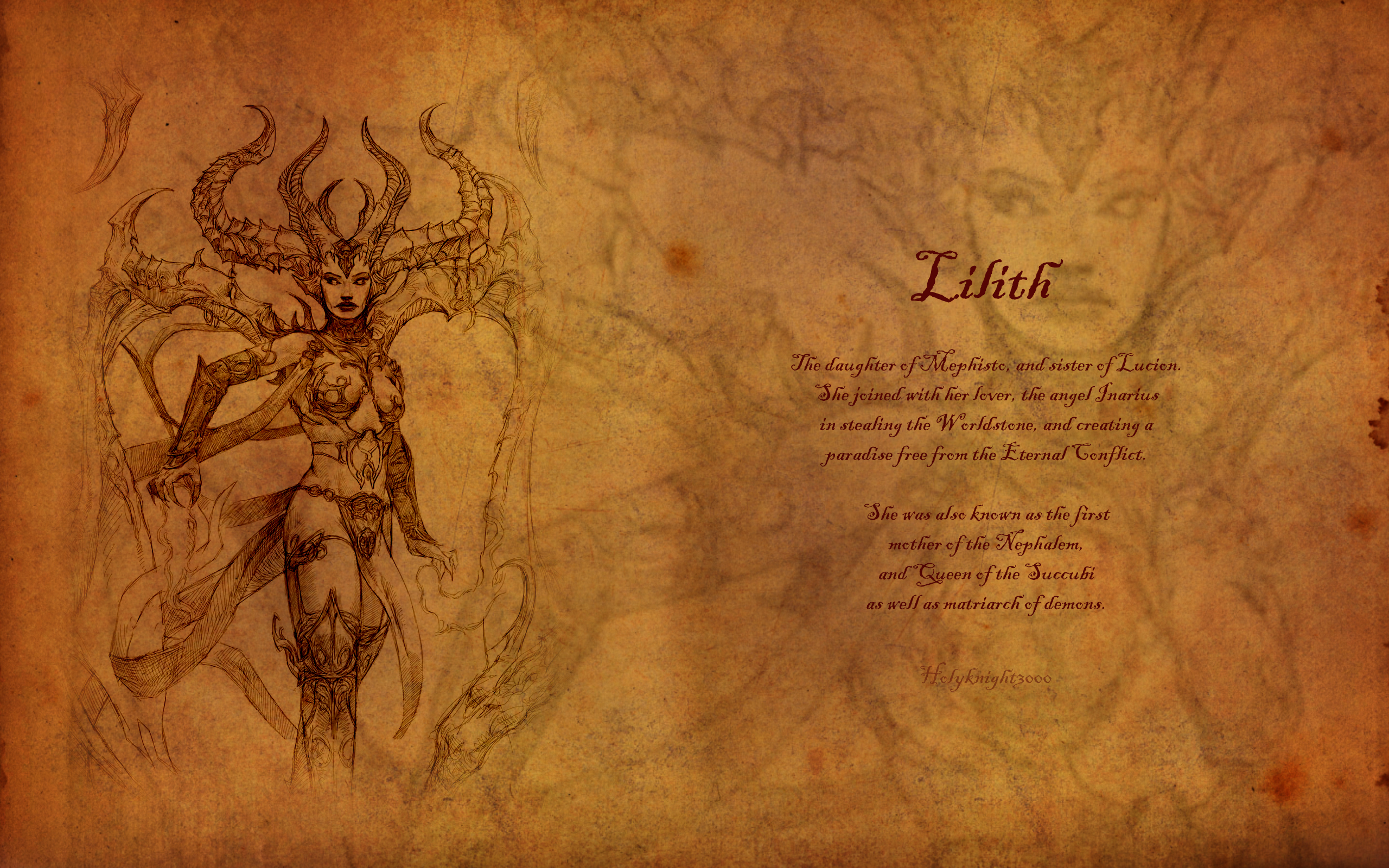 Lilith, First Mother of the Nephalem