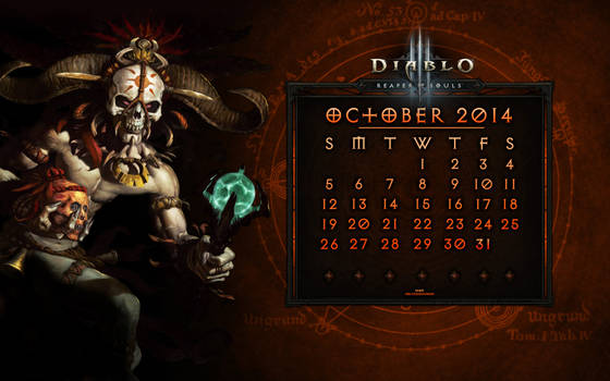 Calendar #5: October 2014