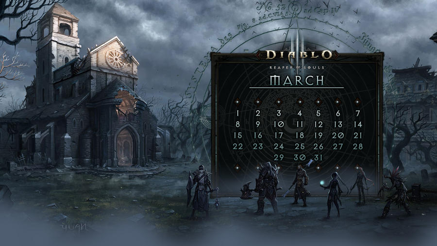 Calendar #21: Uni March by Holyknight3000