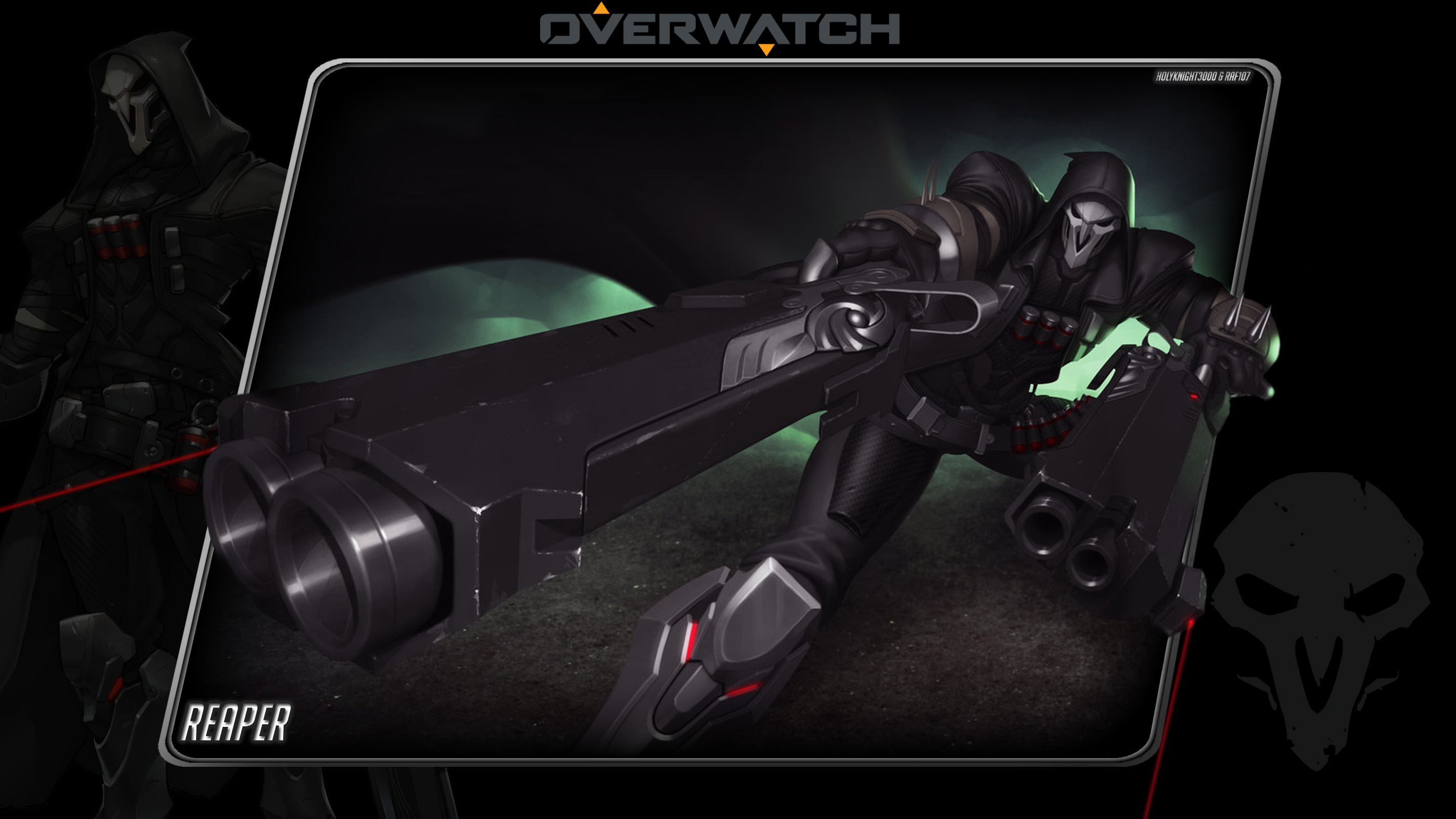 Overwatch #2: Reaper by Holyknight3000 on DeviantArt