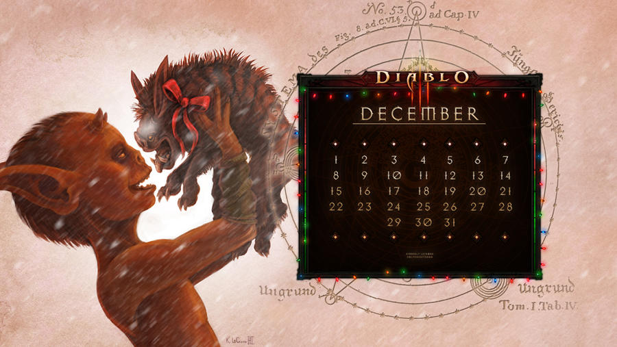 Calendar #30: Uni December - Fallen Christmas by Holyknight3000