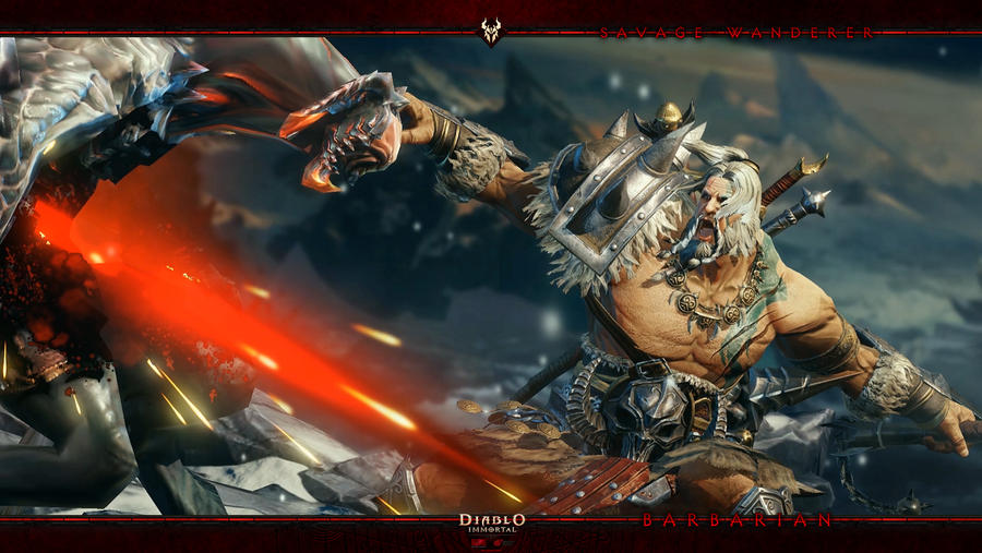 Diablo Immortal #5: Barbarian by Holyknight3000