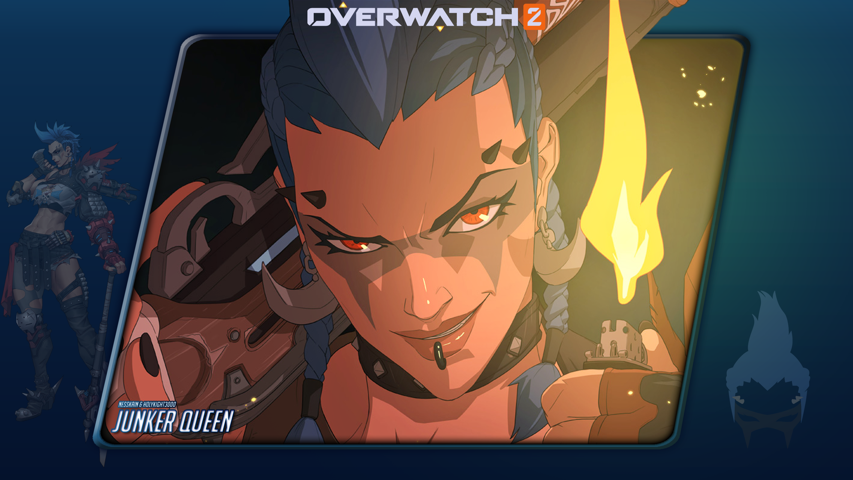 Junkzeri Overwatch 2 #4: Junker Queen by Holyknight3000 on DeviantArt