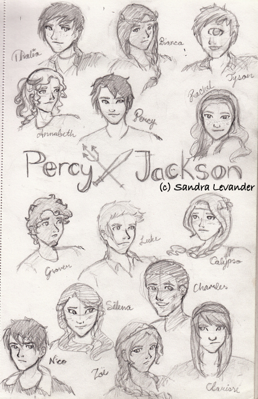 PJO- Percy Jackson characters