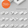 21 Clean Minimal Business Cards