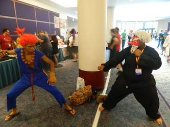 Anime Weekend Atlanta- Akuma vs Mr. Karate