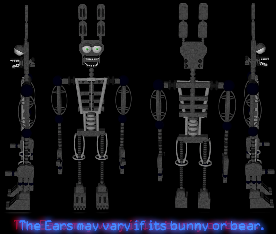 Springlock Suit I Picked Springbonnie By Venommc On Deviantart - how to spring lock a spring bonnie suit in roblox