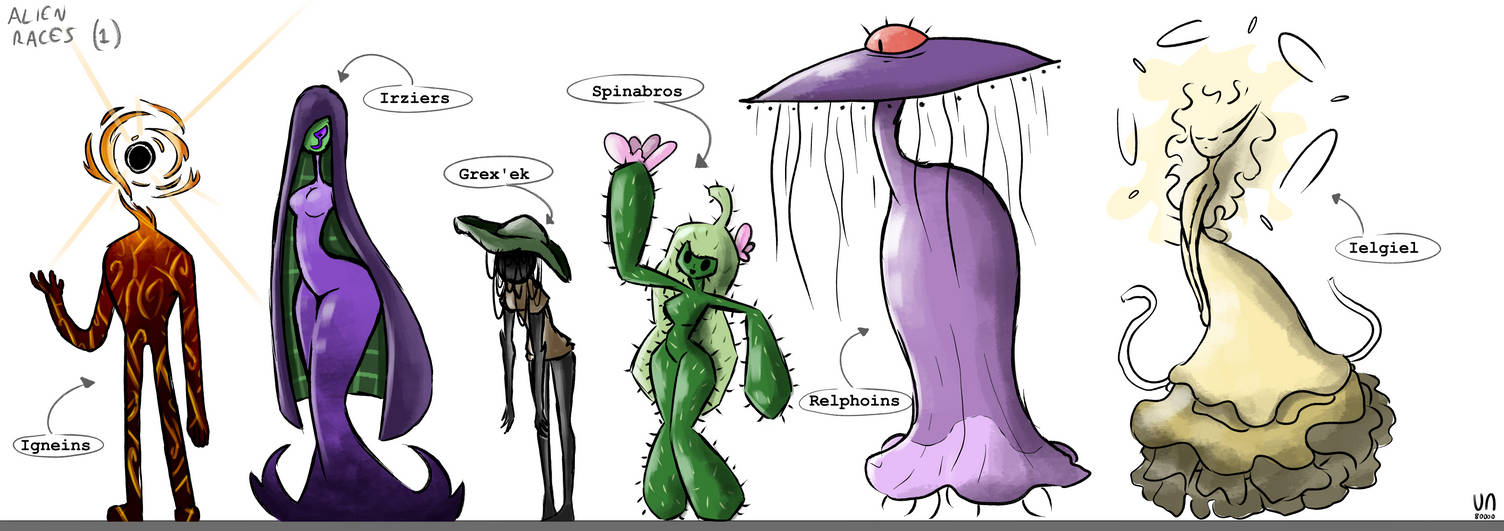 Rimworld Alien Races Alien races 1 by unknown80000 by unknown80000 on DeviantArt
