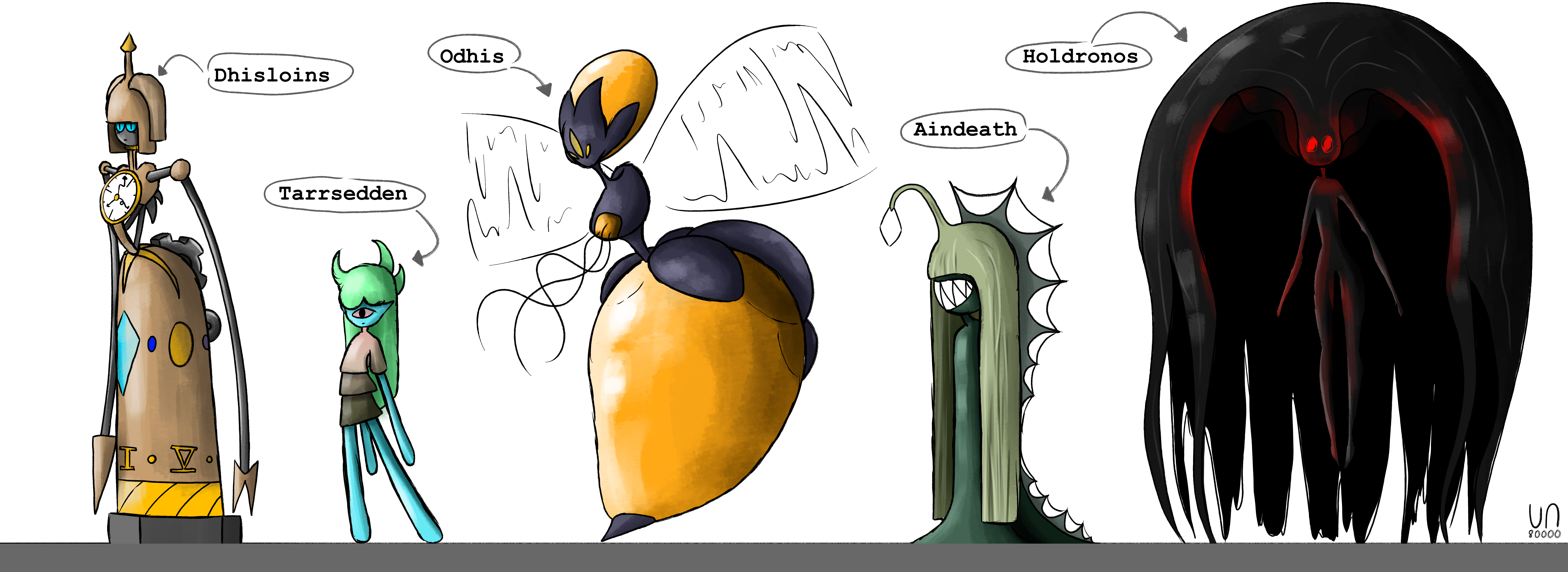 Monster Races Alien Alien races 2 by unknown80000 by unknown80000 on DeviantArt