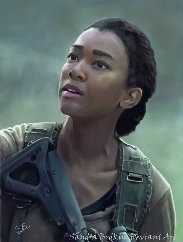 Sasha Sonequa Martin Green TWD Season 6 By Gael9 On DeviantArt sasha-sonequa-martin-green-twd-season-6-by-gael9-on-deviantart