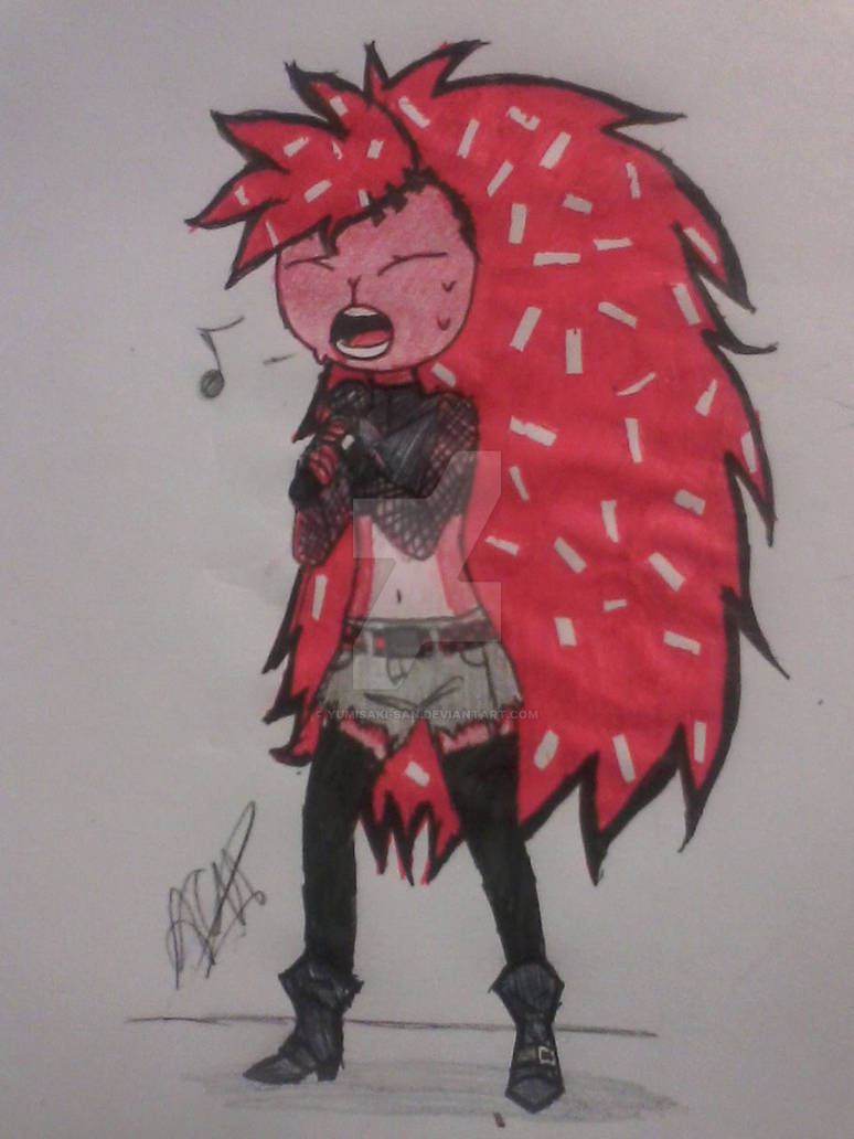 Flaky singer by yumisaki-san on DeviantArt