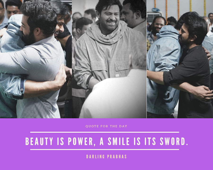 Prabhas at RRR Massive Launch Foto Design - 12 by Sumanth0019 on DeviantArt