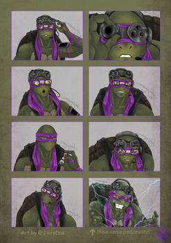 Tmnt: Donnie Faces