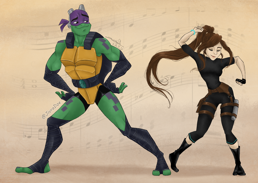 Tmnt Rise Style Tmnt Rise: Dance by Jivra on DeviantArt
