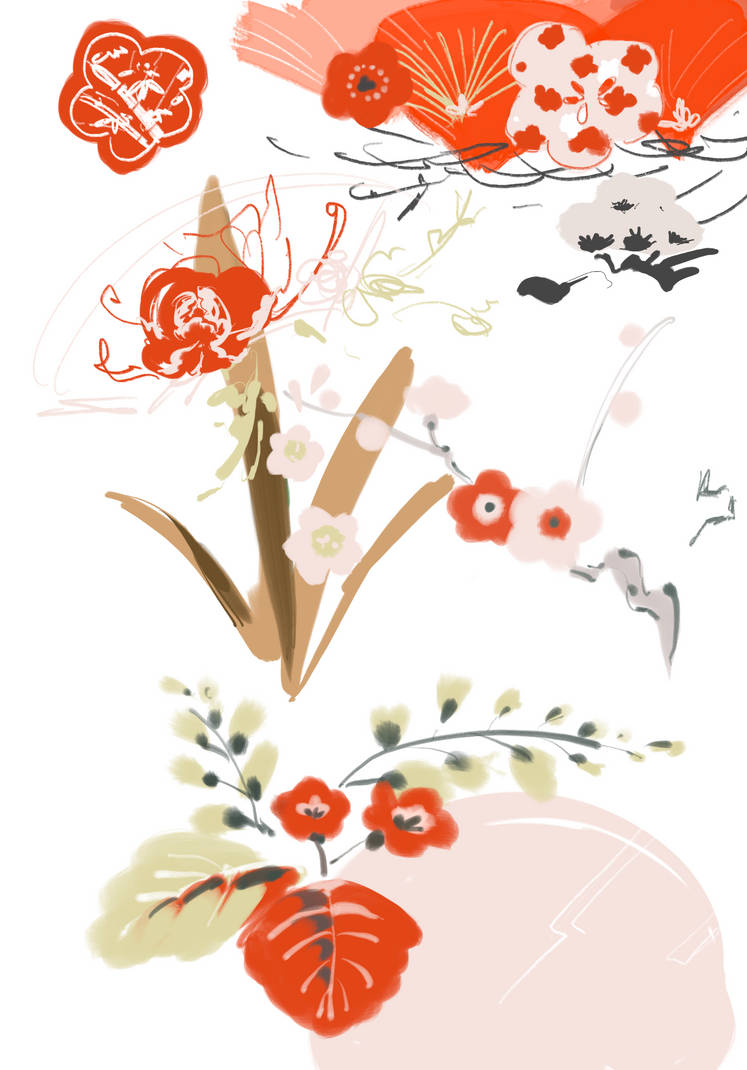 doodley flowery notes by Eiocia on DeviantArt