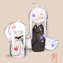 my ocs as kokeshi