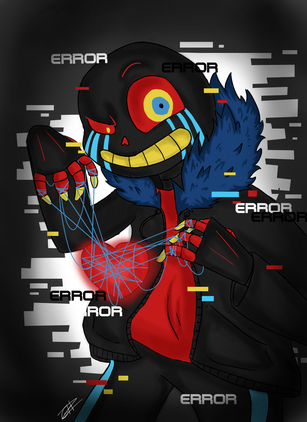Error Sans Deviantart Error! Sans by Mindless-kitten on DeviantArt