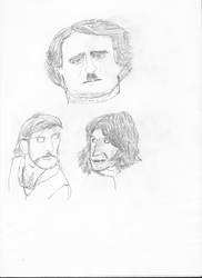 Edgar Poe, Lemmy Killmister and Ozzy Ozbourne(test