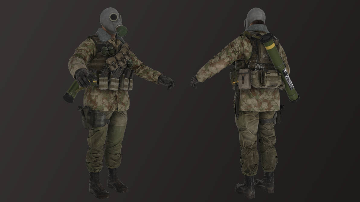 Cod: Remastered Spetsnaz GasMask Soldier by connorukboy on DeviantArt