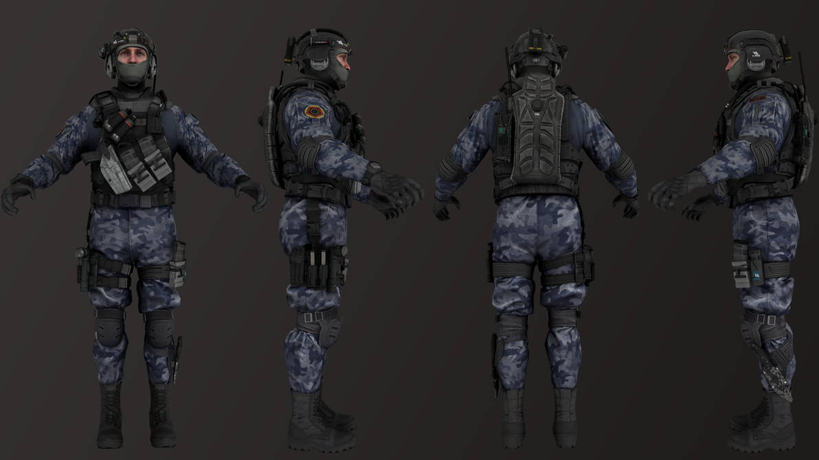 Cod: Ghost FED Soldier by connorukboy on DeviantArt