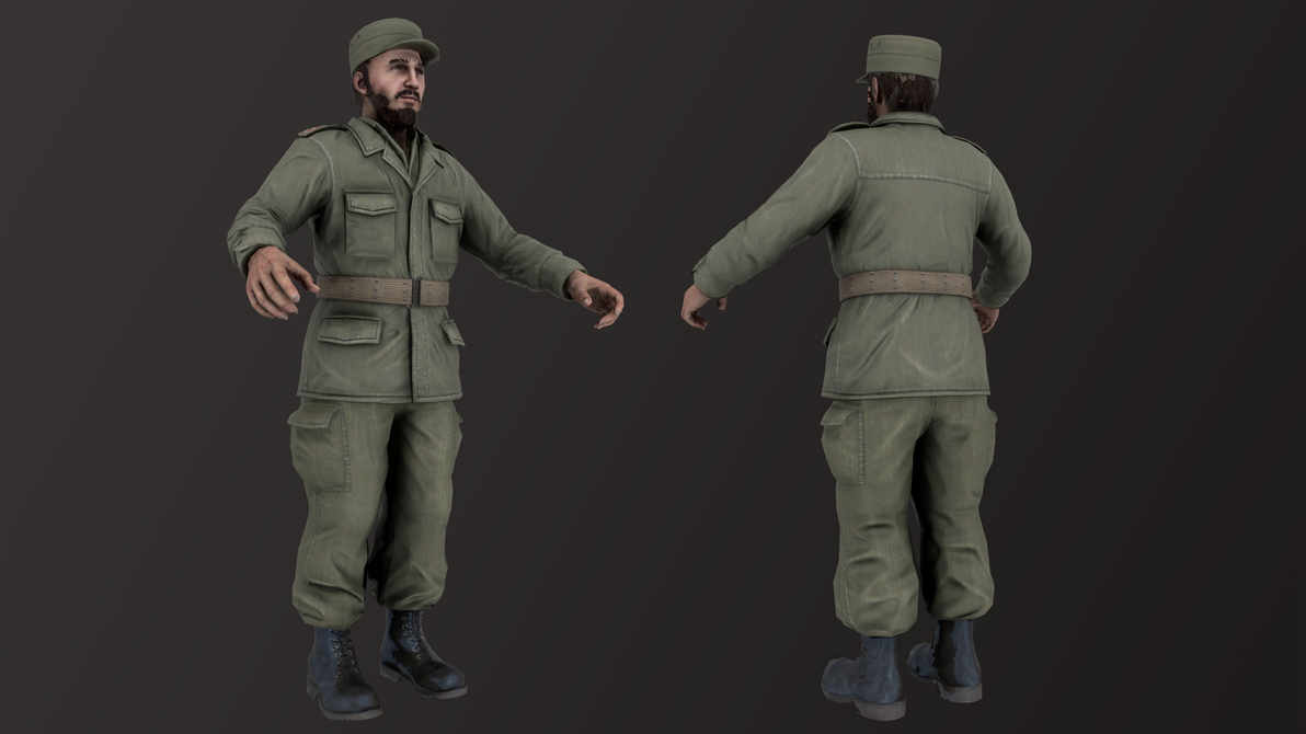 Cod: BO1 Zombies Castro by connorukboy on DeviantArt