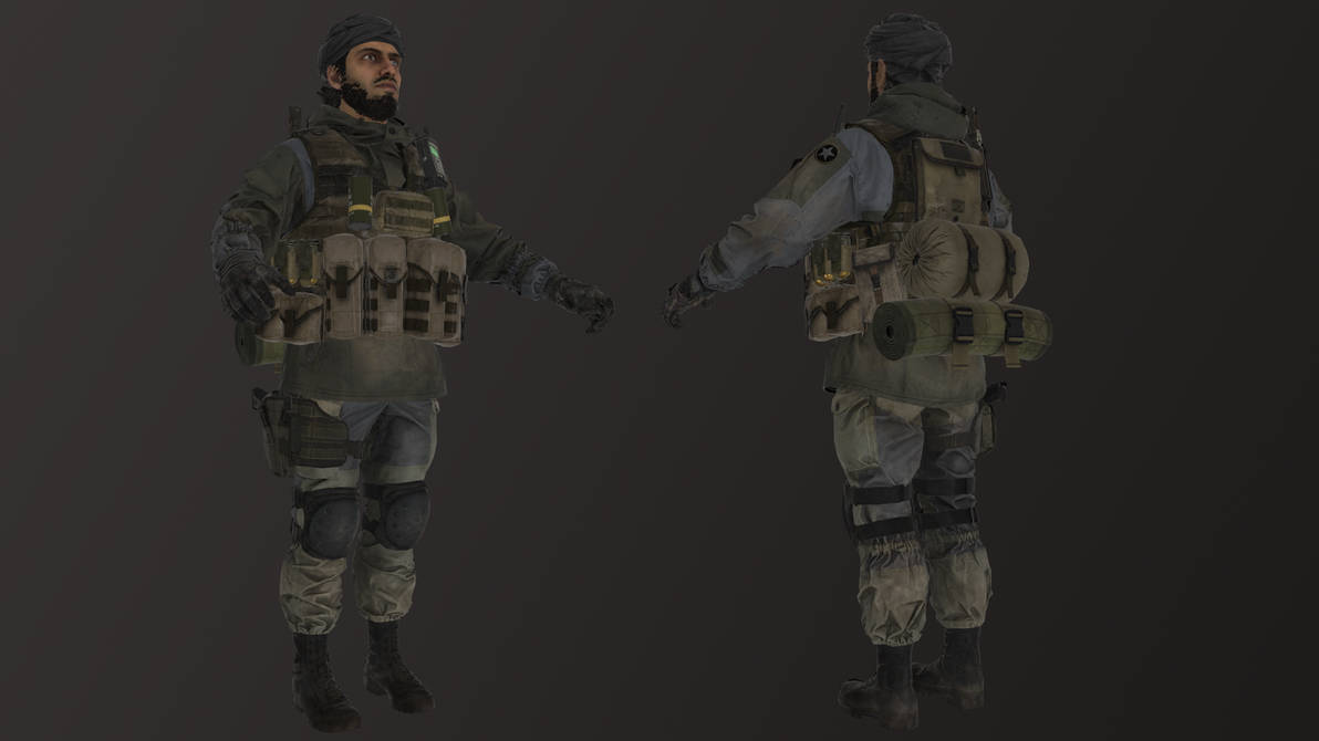 COD MWR Spetsnaz Smg Mp Rare by connorukboy on DeviantArt